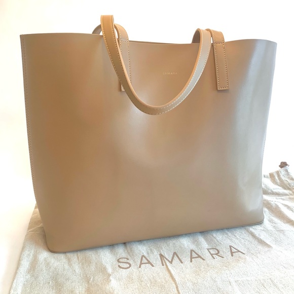Samara Handbags - Samara The Tote in Nude